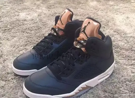 Air Bronze Authentic 5 Jordan 0518